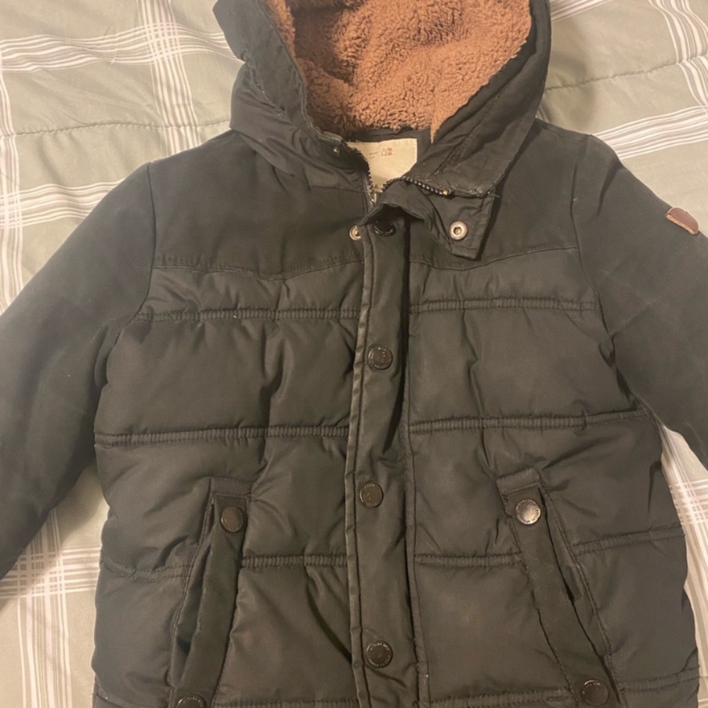 Zara boys puffer jacket